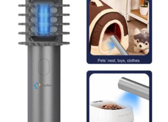 Hand-held UV Light Pet Hair Comb, UV Light Wand, Pet UV Light Comb, Disinfection Combing Sterilization, Portable UV Light Wand Sterilizer, Handheld Pet Comb UV Sterilization Wand, Dongguan Zhonghua Electronic Technology Co Ltd,