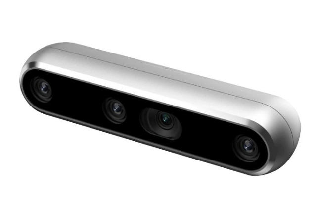 Intel RealSense D455, 3D depth camera, CMOS global shutter, IMU 6DoF tracking, drone obstacle avoidance, AR/VR depth sensor, robotics vision sensor, USB 3.1 depth camera, 6m range stereo camera