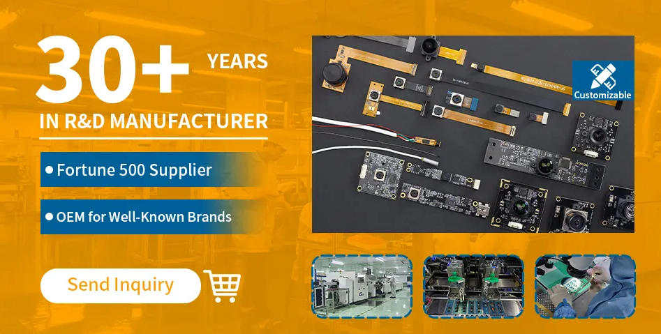 global shutter camera module, night vision camera module, noir camera module, wide angle lens camera module,