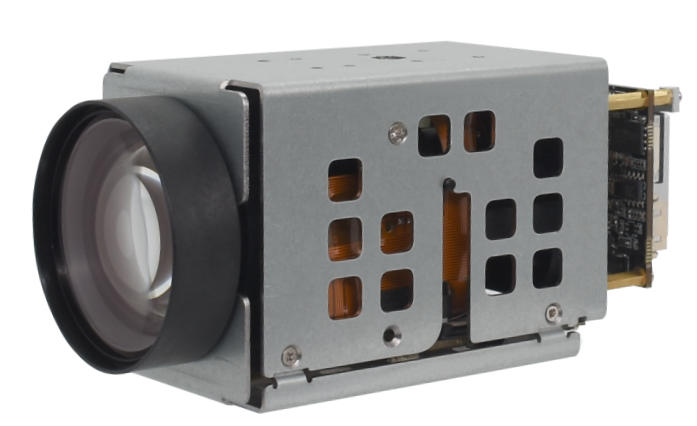 HD675G 5MP 30x optical zoom network camera module front view,Sony IMX675 low illumination CMOS sensor 30x zoom lens