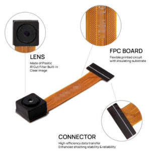 OV5640, 5MP Camera Module, OmniVision, Edge AI, ESP32 Camera, Wide Angle Camera, CSI Camera Module, Robotics Vision, IoT Camera, Smart Sensing, 120 Degree Lens, Embedded Vision