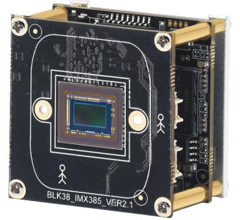 Hi3516DV500 IMX385 solution camera module 38x38mm mini dual board