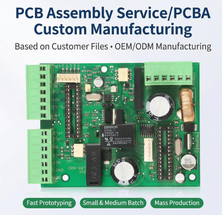 Custom 1-28 layer PCB manufacturing and turnkey PCBA assembly factory in China by Joyllon