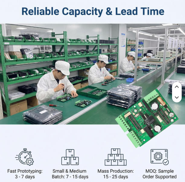 Reliable PCBA design and manufacturing factory with quick lead time by Joyllon
