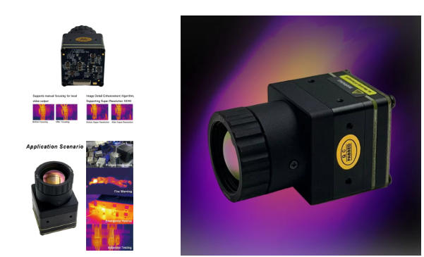 Get high-resolution clarity with Joyllon's QCi537A Thermal Imaging Camera Module. Features 640x512 resolution, 12μm pitch, and seamless secondary development.
