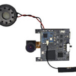 Joyllon 1080P WiFi camera module with built-in microphone, speaker, and TF card slot