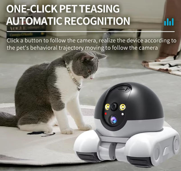 Automatic Mobile Pet Tracking Camera with Smart AI and Voice Interaction