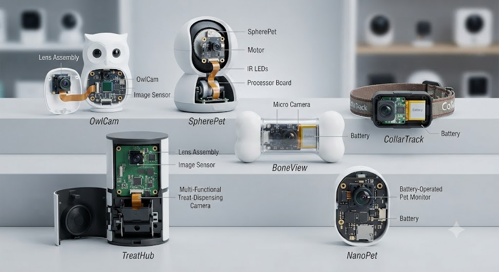 Smart pet camera module and custom OEM ODM solutions with AI features