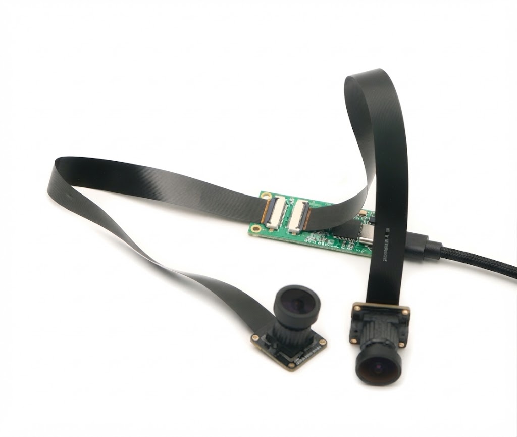 Joyllon HJY20_V12-V1.0 dual-lens USB binocular camera module with 1MP sensors