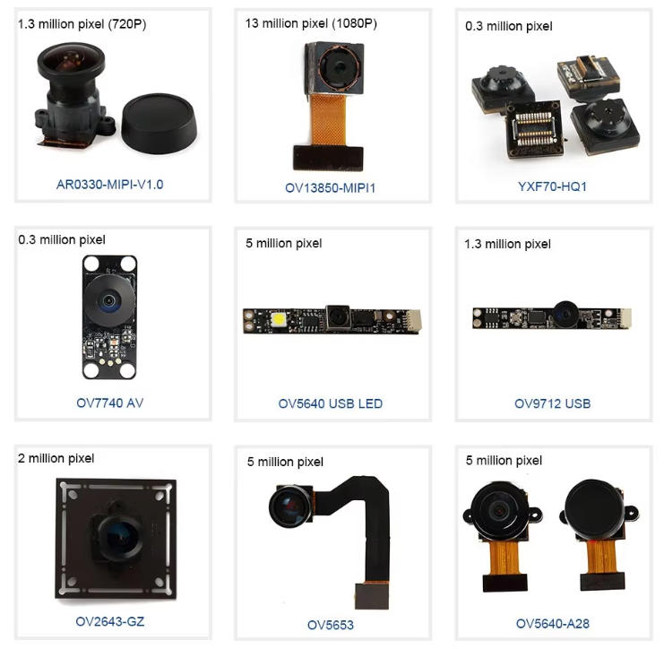Custom CMOS Camera Module AR0330 OV13850 OV7740 OV5640 OV9712 USB manufacturer