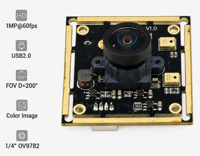 Joyllon OV9782 1MP Global Shutter USB Camera Module 60fps 120fps for Vending Machine and Machine Vision